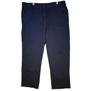 Dickies 874 Pants Mens 40x30 Navy Blue Original Fit Workwear Uniform Poly Cotton